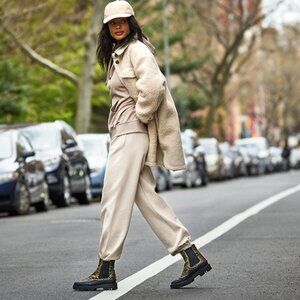 Aquatalia Holly Snake Skin Chelsea Boots NWOB